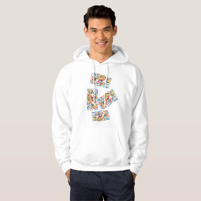Moletom Blocos de construção de positividade hoodie (Frente Completa)