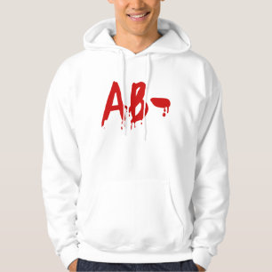 Moletom Blood Group AB - Hospital #Horror Negativo