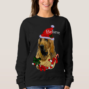 Moletom Bloodhound Amadurece Feliz de Natal
