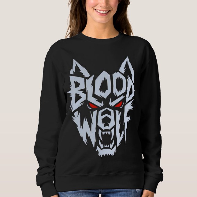 Moletom Bloodwolf: O Alpha Awakens (Frente)
