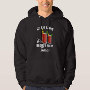 Moletom Bloody Mary Time Cute Coctail Raparigas Vestidas