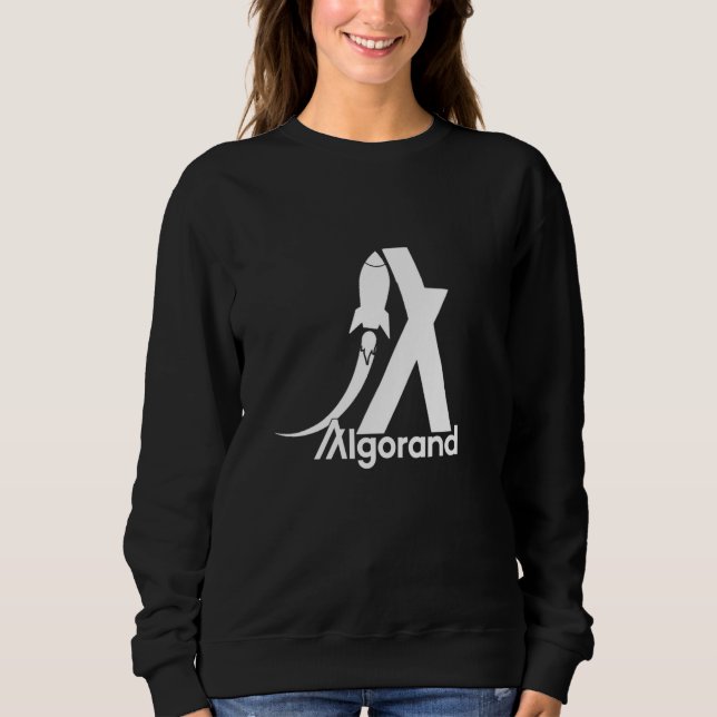 Moletom Bloqueio de Criptomoeda Nft do Algorand Rocket Cry (Frente)