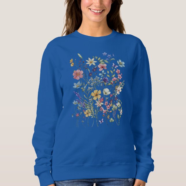 Moletom Blossom Bouque Women's Sweatshirt (Frente)