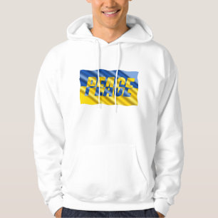 Moletom Blue e Yellow Ucrânia inspiraram Sem guerra de paz