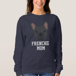 Moletom Blue Frenchie Dog Mãe