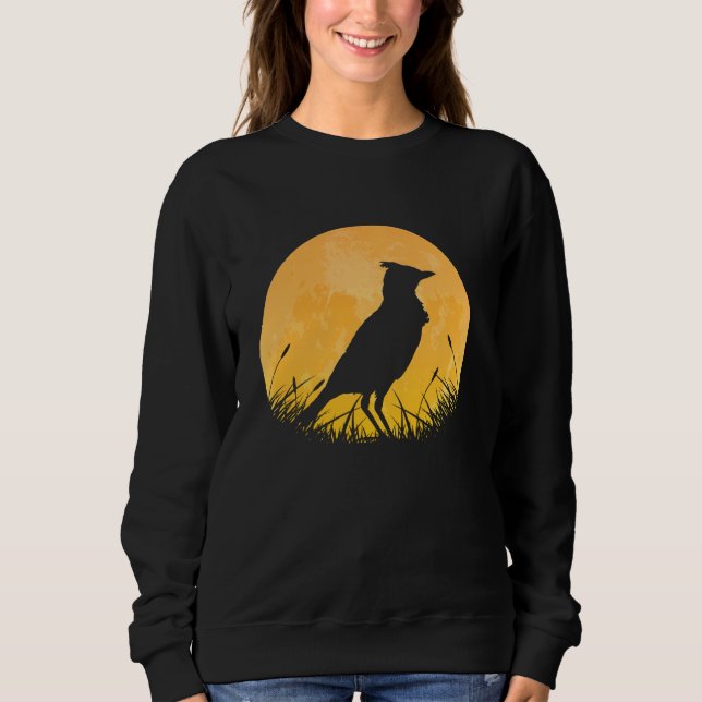 Moletom Blue Jay Easy Halloween Outdoor Bird Moon Co (Frente)