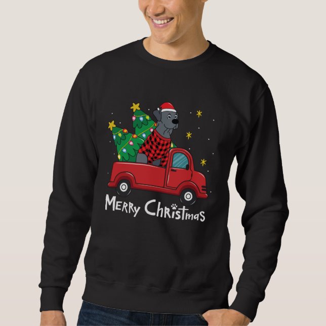 Moletom Blue Lace Christmas  Truck  Blue Lacy (Frente)
