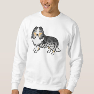 Moletom Blue Merle Shetland Sheepdog Sheltie Dog