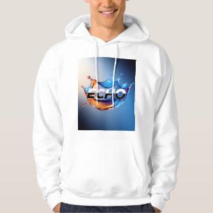 Moletom Blue Modern Gene Suno Simple Hoodies T-Shirt