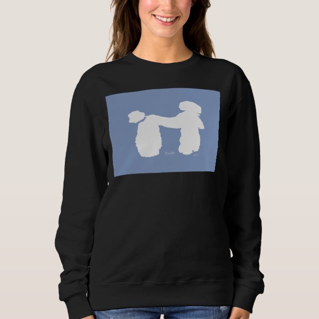 Moletom Blue Poodle Dog Tony Fernandes (Frente)