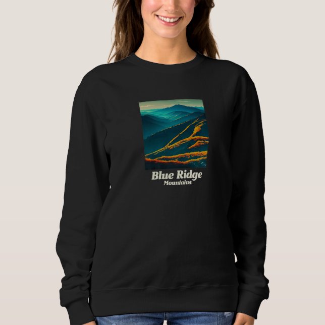 Moletom Blue Ridge Mountains Graphic (Frente)