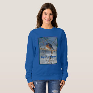 Moletom Bluebird De Felicidade Inspiracional
