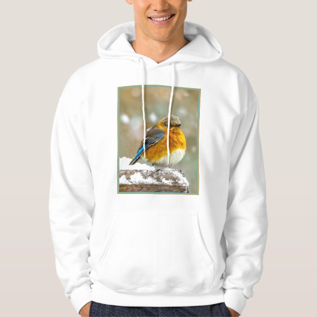 Moletom Bluebird oriental na neve - Foto original (Frente)