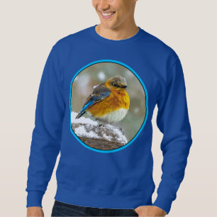 Moletom Bluebird oriental na neve - Foto original