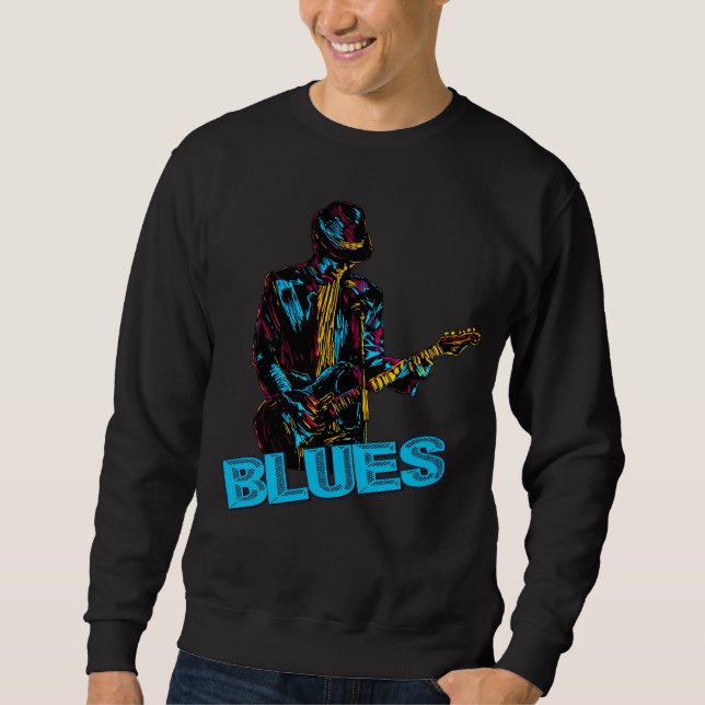 Moletom Blues Lover (Frente)