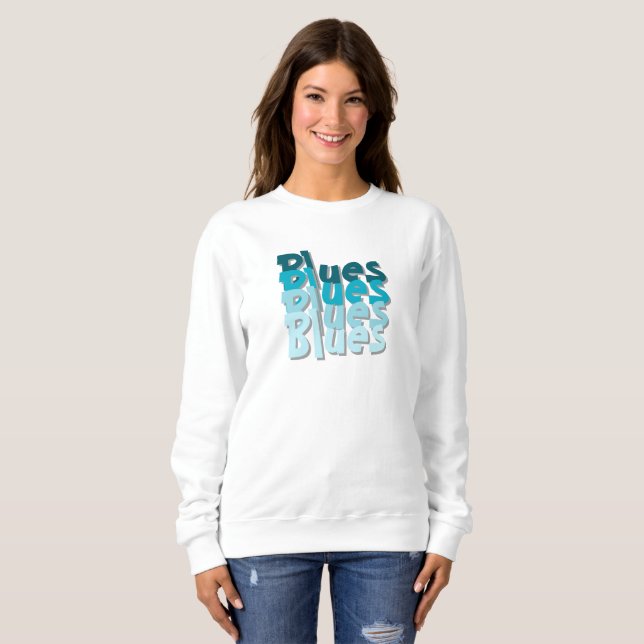 Moletom Blues T-Shirt (Frente Completa)
