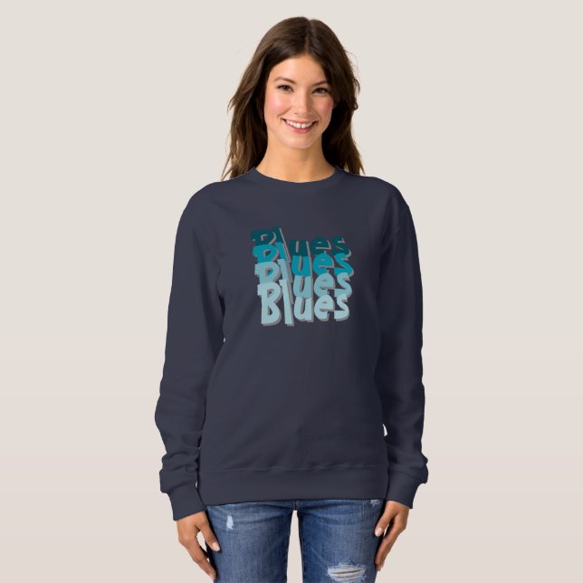 Moletom Blues T-Shirt (Frente Completa)