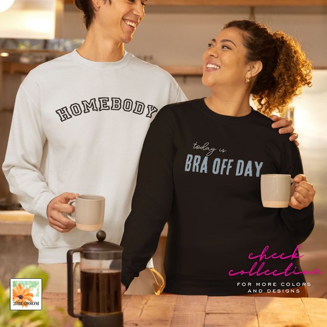 Moletom blusa de blusa de blusa BRA OFF DAY presente editá (Criador carregado)