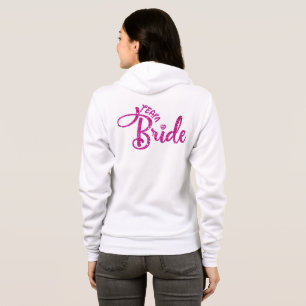 Moletom Blusa de Bridesmaid com Lantejoulas - Presente de