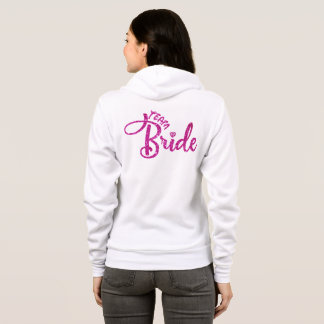Moletom Blusa de Bridesmaid com Lantejoulas - Presente de 
