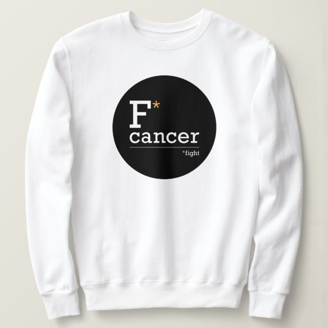 Moletom blusa de cancer (Frente do Design)