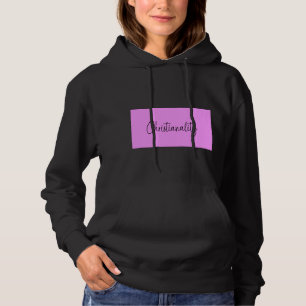 Moletom Blusa de capuz cristã preta