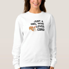 Moletom Blusa de Frio Festiva "Apenas Uma Garota Que Ama C