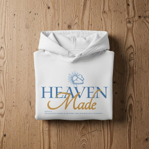 Moletom Blusa Heaven made, fé cristã