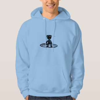 Moletom Blusão azul /gato