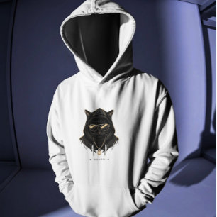 Moletom Blusão Cool Cat – Blusão com Gráfico de Gato Stree