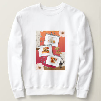 Moletom Blusão de Animais Aconchegantes de Outono