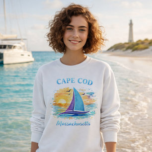 Moletom Blusão de Cape Cod Fofo Praia Costeira