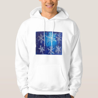 Moletom Blusão de Natal de Inverno Floco de Neve