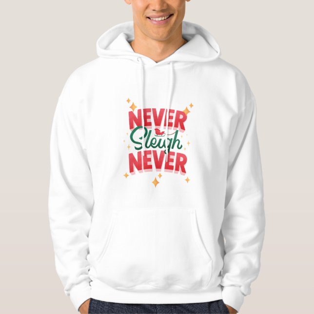 Moletom Blusão de Natal masculino (Frente)
