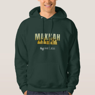 Moletom Blusão Personalizado Makkah – Presente de Hajj, Um