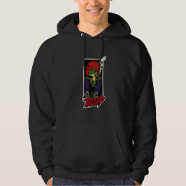 Moletom Blusão Preto BLUP de Rã Skater Grunge dos Anos 90