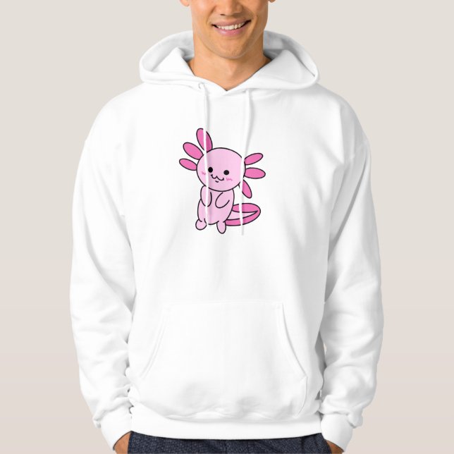 Moletom Blusão Simples de Axolote  (Frente)