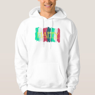 Moletom Blusão Xadrez Turquesa Rosa Feliz Funky