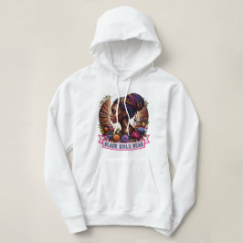 Moletom Blusas com Capuz para Mulheres Black Girls Read