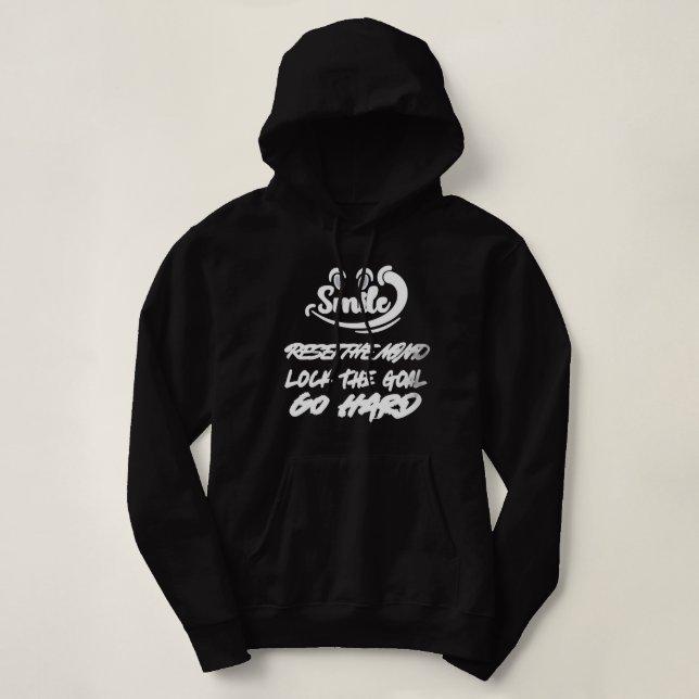Moletom blusões de ANO NOVO natal feliz moderno simples (Frente do Design)