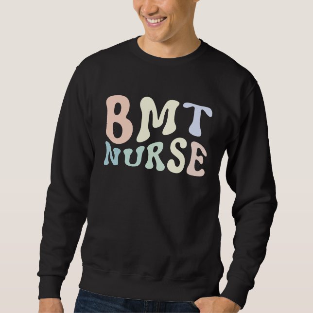 Moletom BMT Nurse Bone Marrow Transplant Nurse Emergency N (Frente)