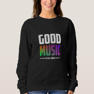 Moletom Boa Música É Tudo Que Preciso.