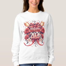 Boas-vindas Coquette 2026 Ano Novo Design