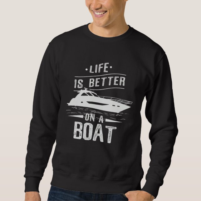 Moletom Boat Captain Boater (Frente)