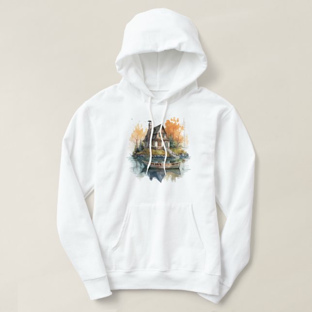 Moletom Boat House Hooded Sweatshirt (Frente do Design)