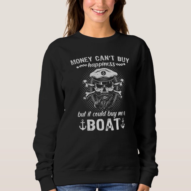 Moletom Boat Sailing Boat Captain's Hat Motorboat Sailing  (Frente)
