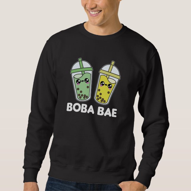 Moletom Boba Bae - Bubble Tea Kawaii Boba Tea Love (Frente)