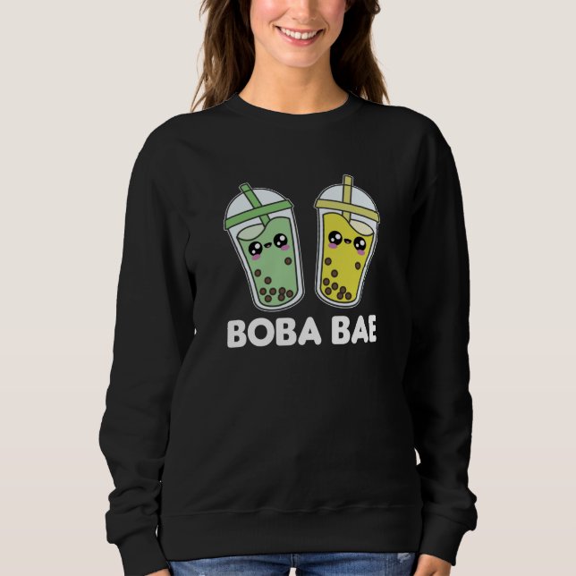 Moletom Boba Bae - Bubble Tea Kawaii Boba Tea Love (Frente)