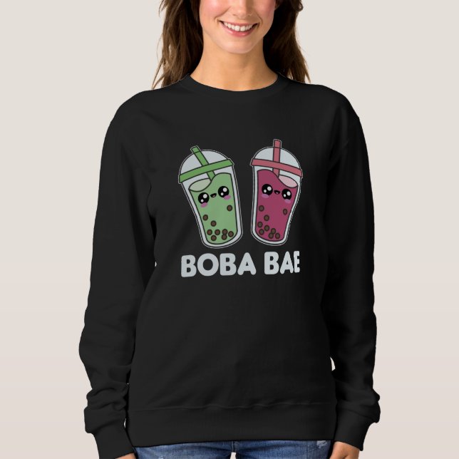 Moletom Boba Bae - Bubble Tea Kawaii Boba Tea Love (Frente)
