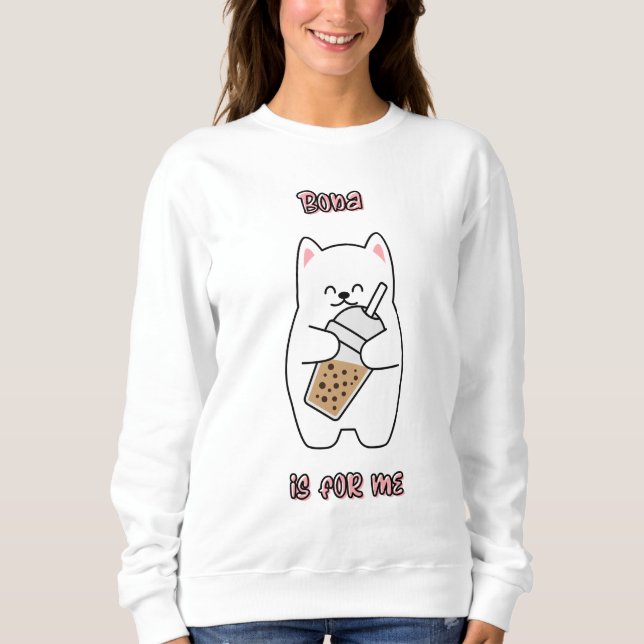 Moletom Boba É Para Mim (Frente)